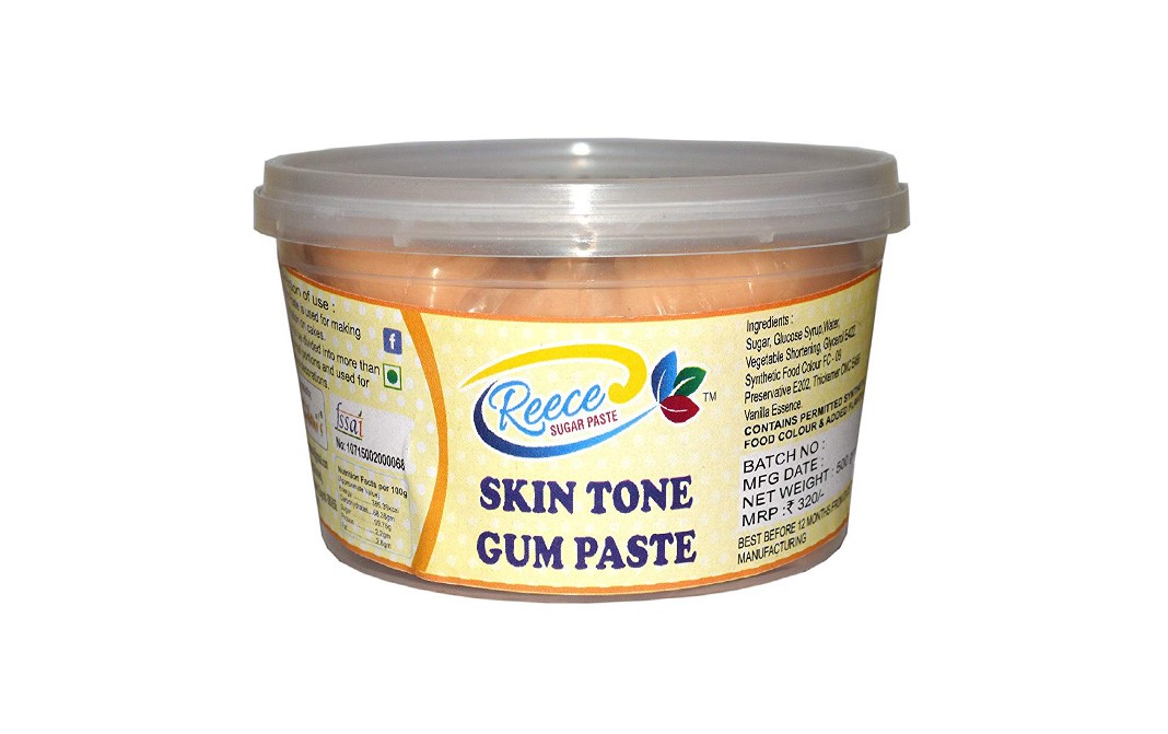 Reece Skin Tone Gum Paste    Tub  500 grams